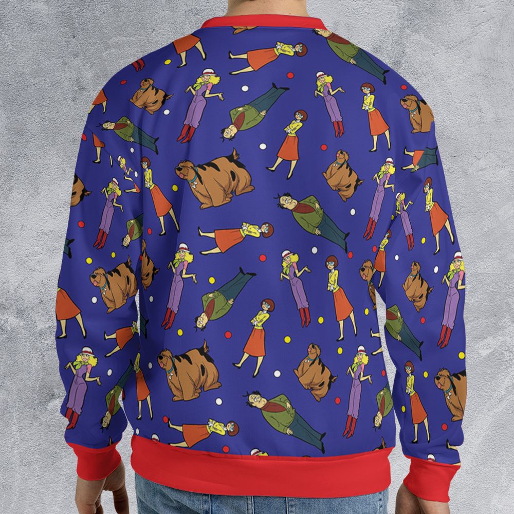 All-over Print Sweatshirt - VSP5HHVV - - 2