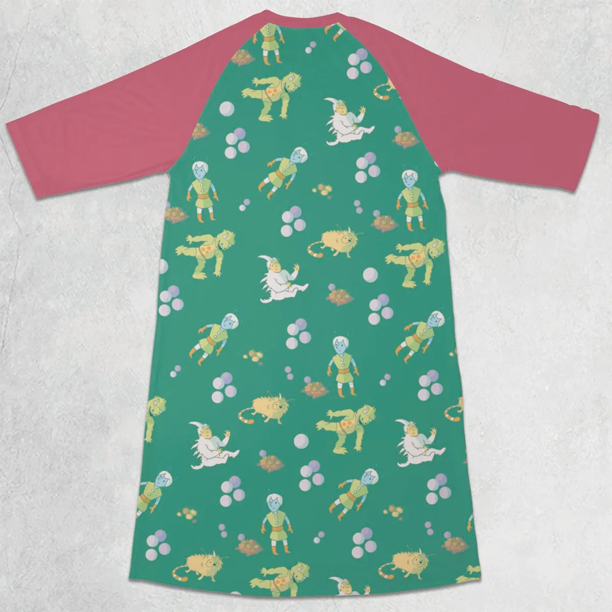 3/4 Sleeve Raglan Dress - 9YF2B95H