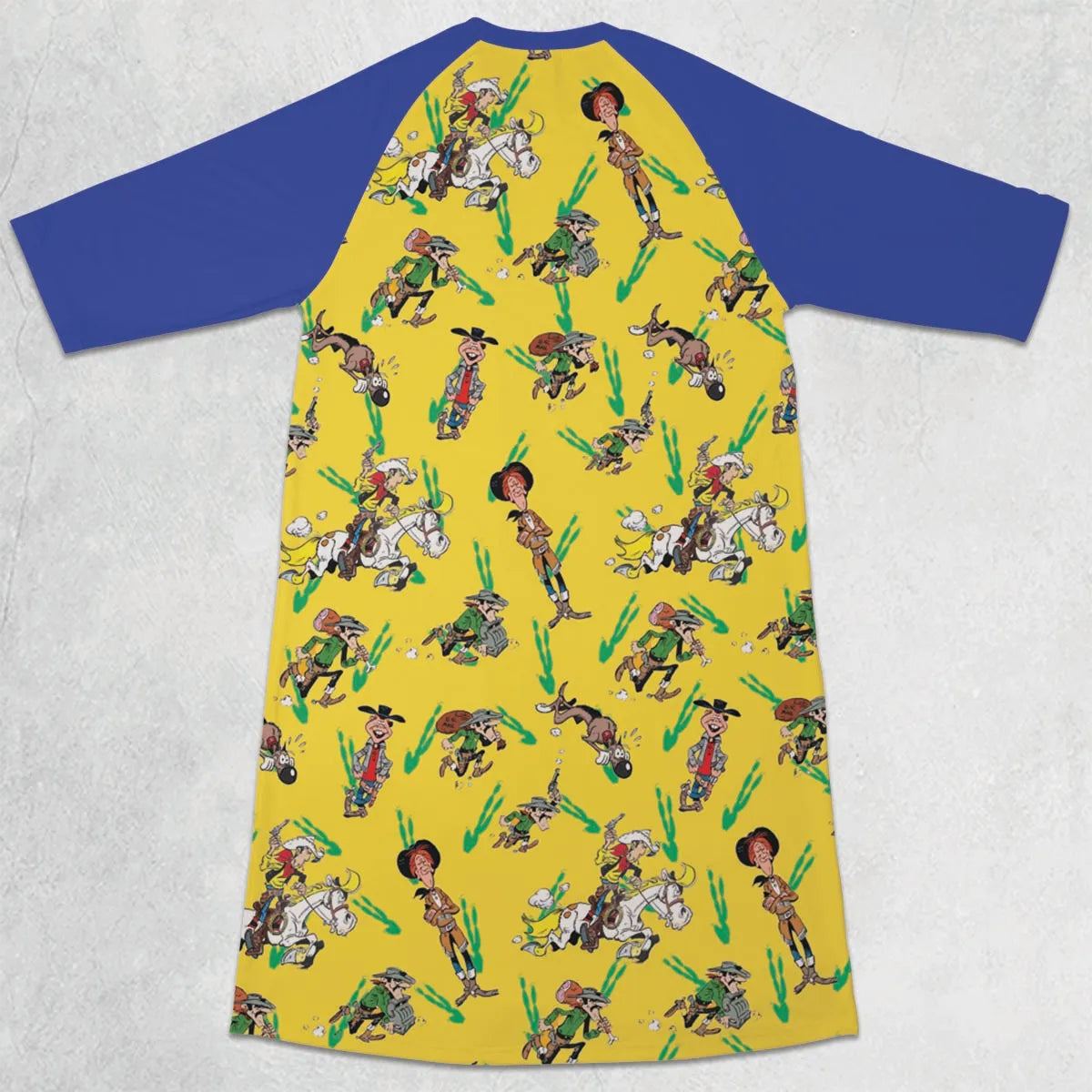 3/4 Sleeve Raglan Dress - SCZLWRH5