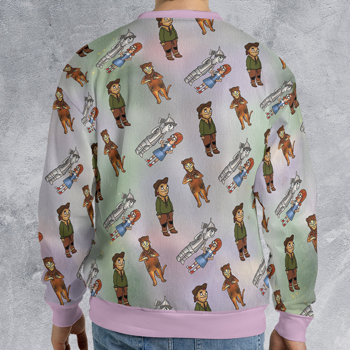 All-over Print Sweatshirt - L52ADXUE
