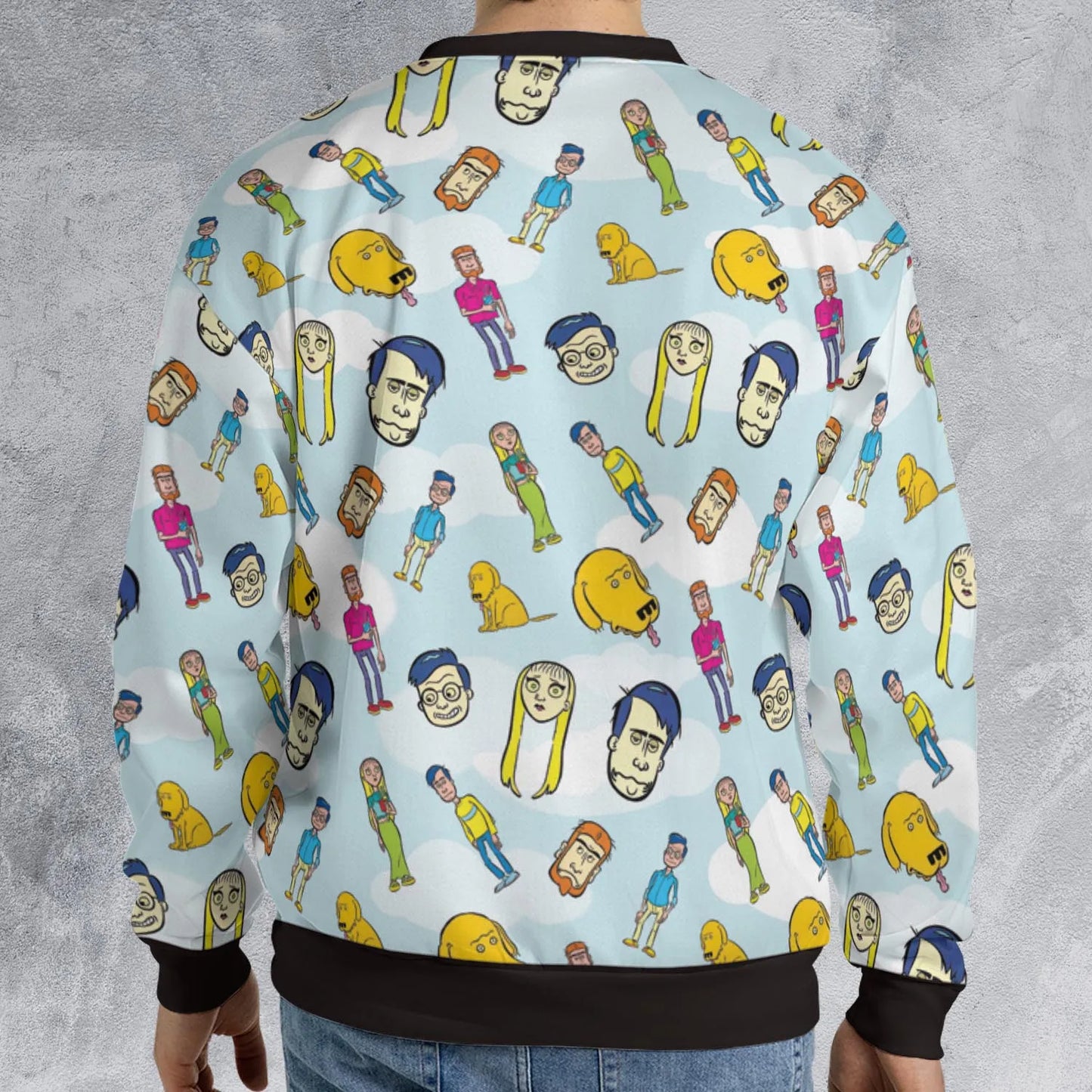 All-over Print Sweatshirt - LG4G2PMX