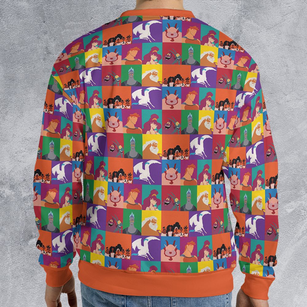 All-over Print Sweatshirt - WQU1UH3A - - 2