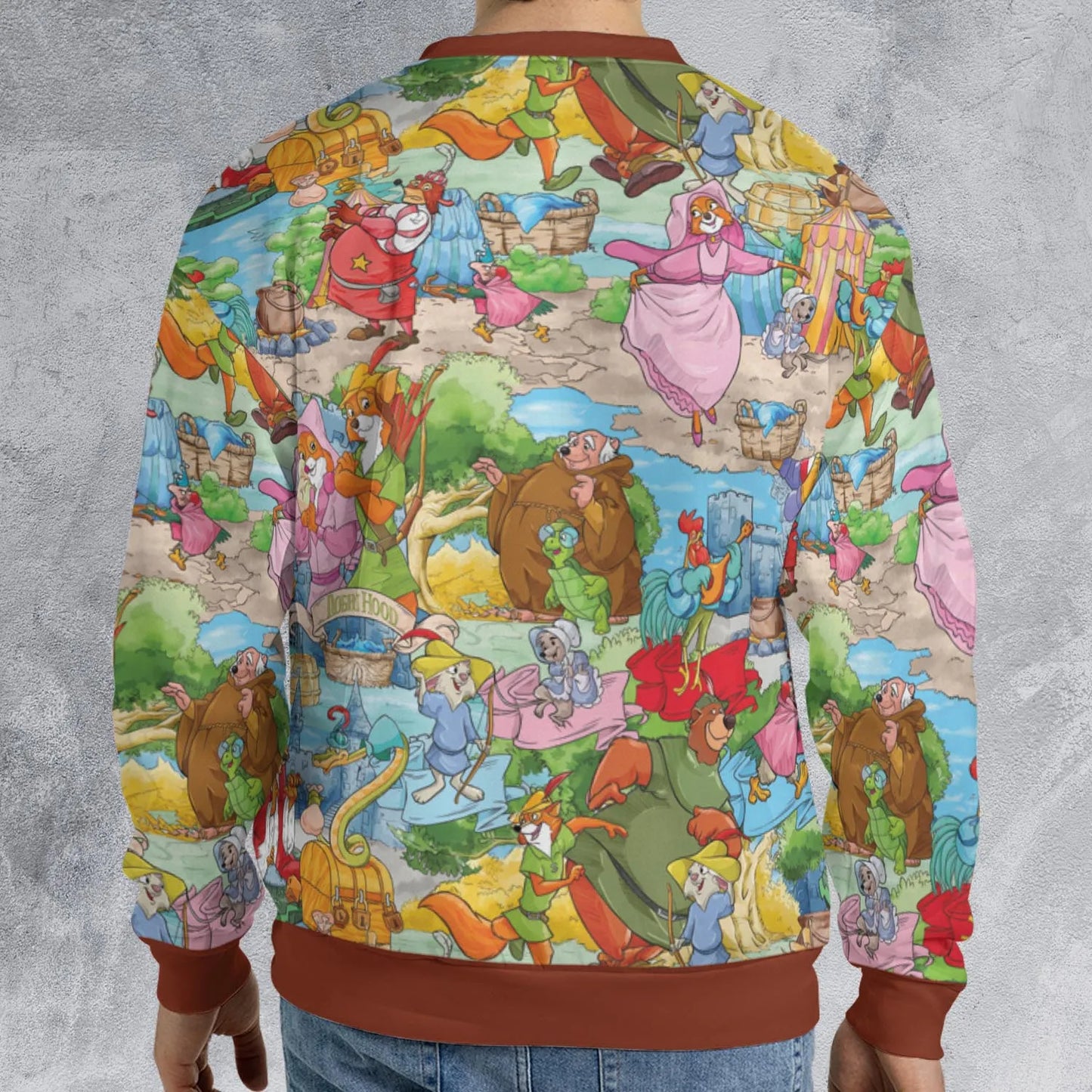 All-over Print Sweatshirt - HNMP8PVK
