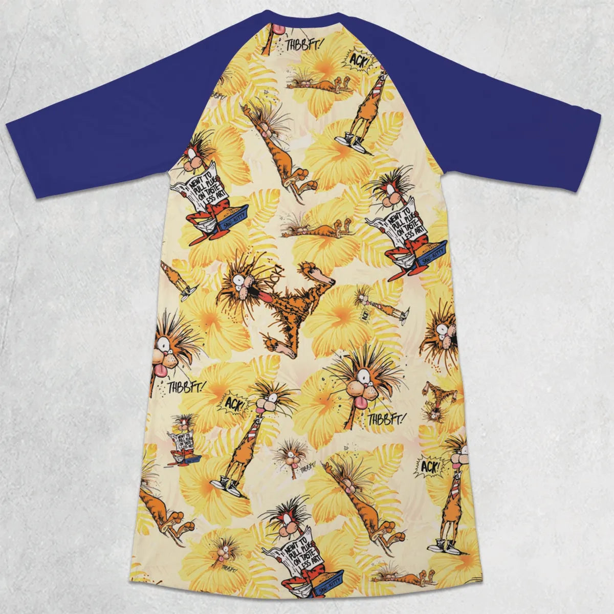 3/4 Sleeve Raglan Dress - JF13AZTR
