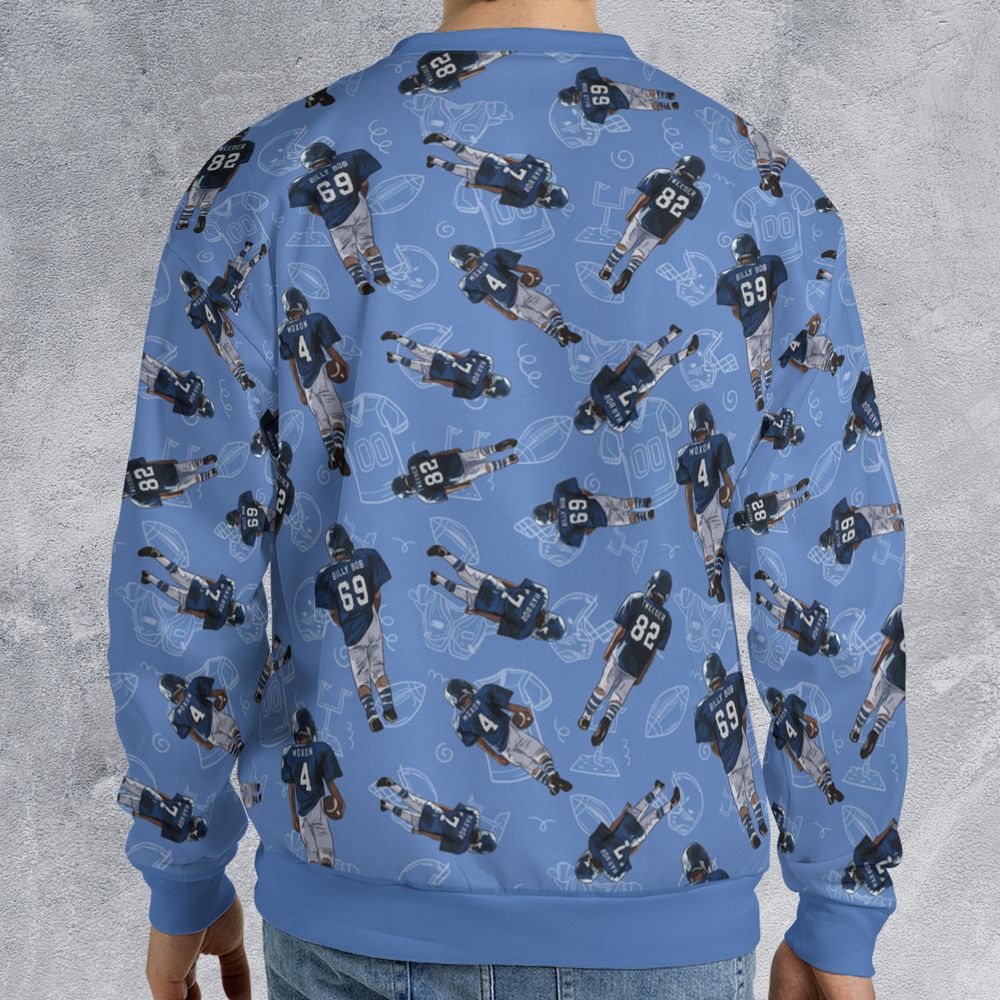 All-over Print Sweatshirt - AZ2B7RL1 - - 2