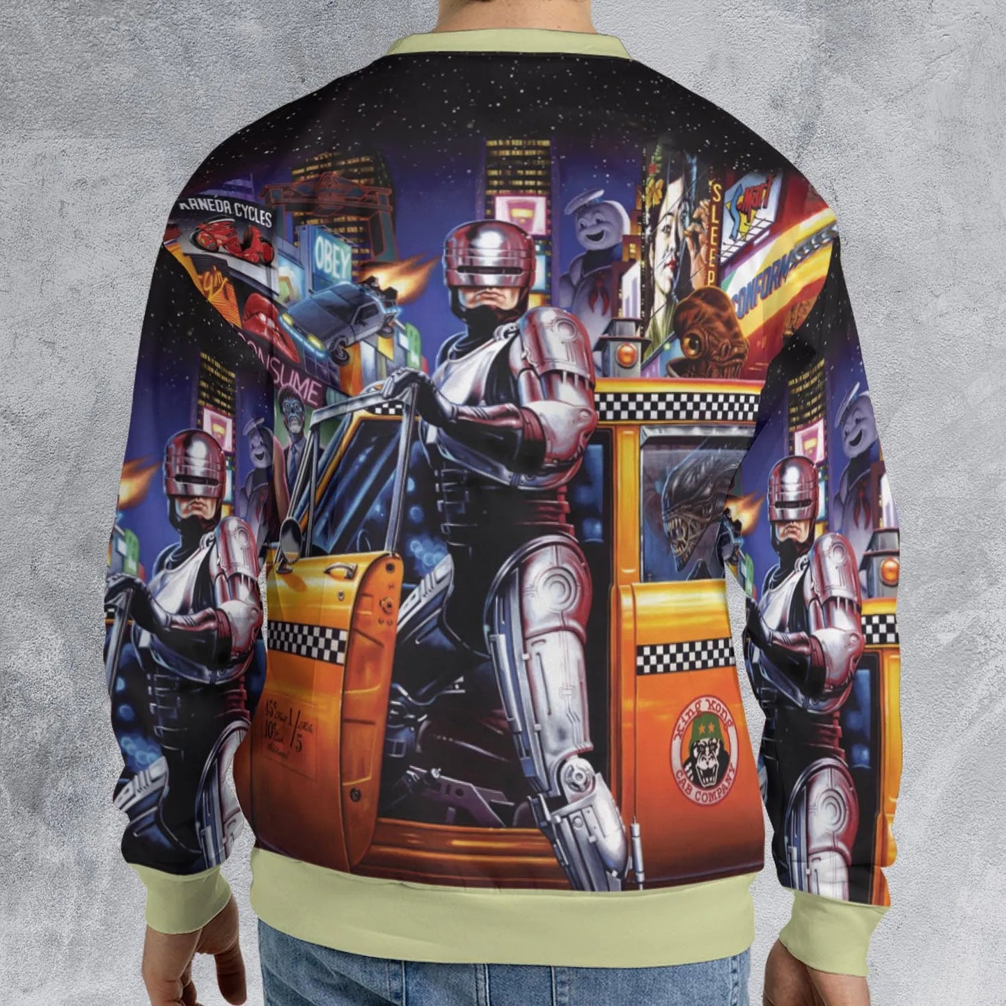 All-over Print Sweatshirt - Q71HEGKH