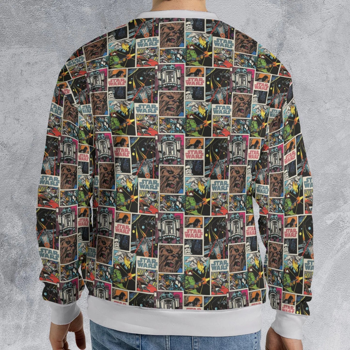 All-over Print Sweatshirt - 6G1RTNJX