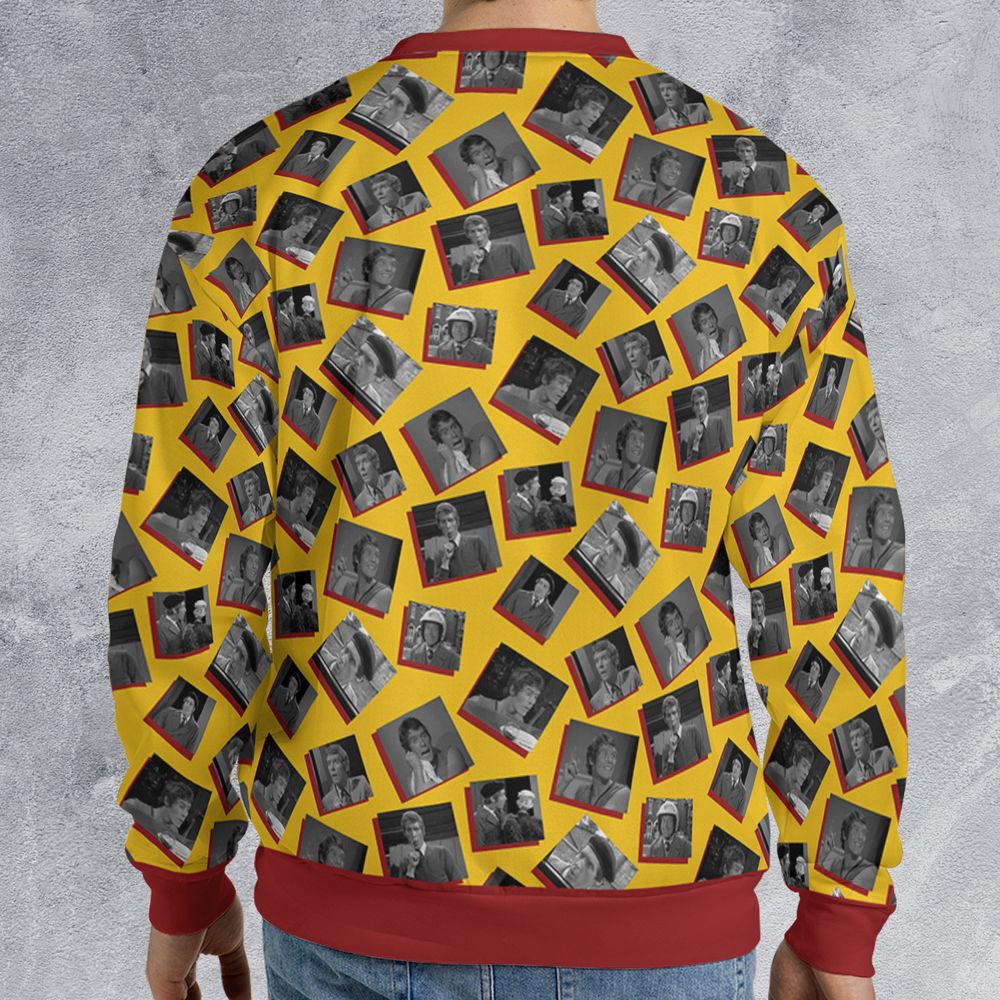 All-over Print Sweatshirt - RED2AJB4 - - 2