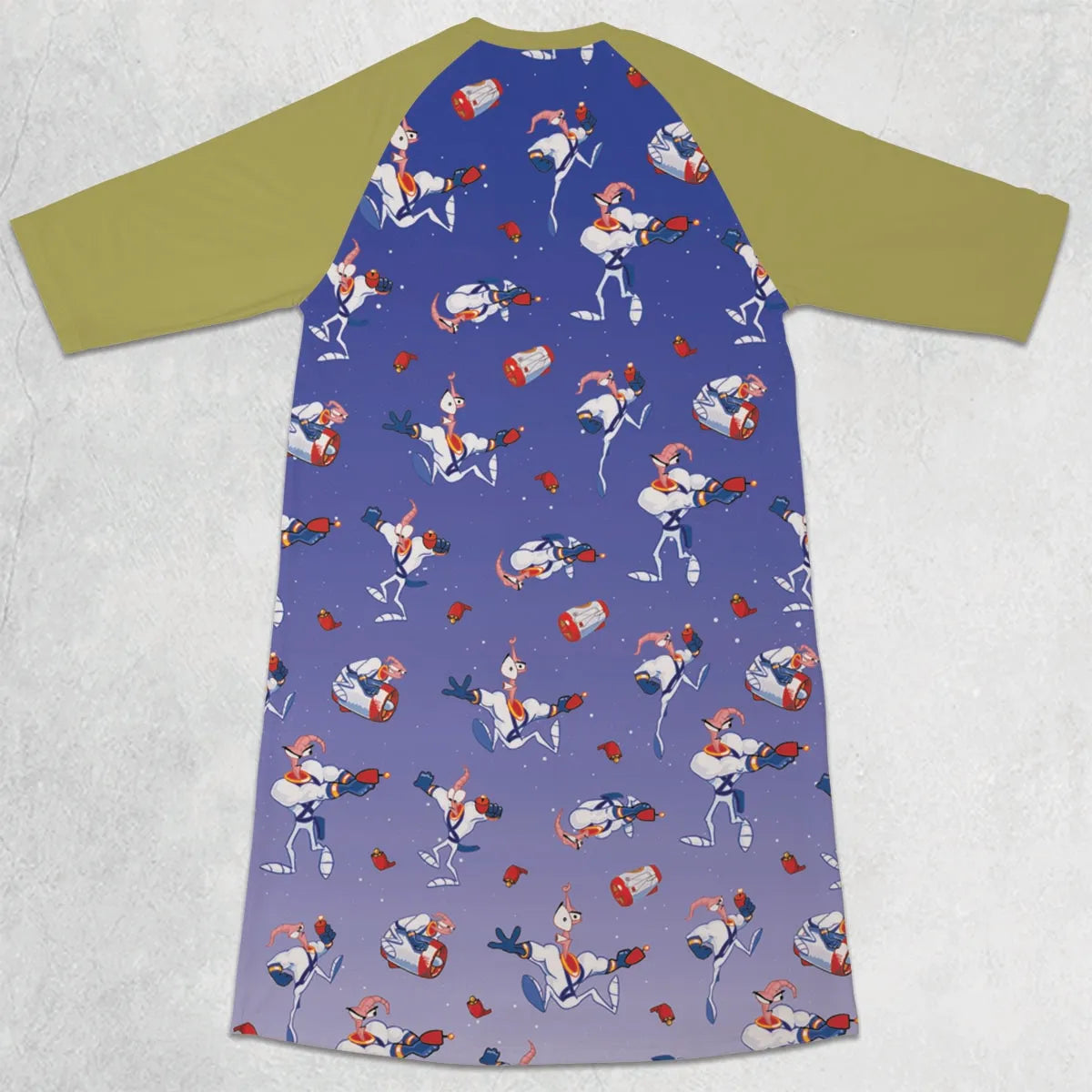 3/4 Sleeve Raglan Dress - B86U563W