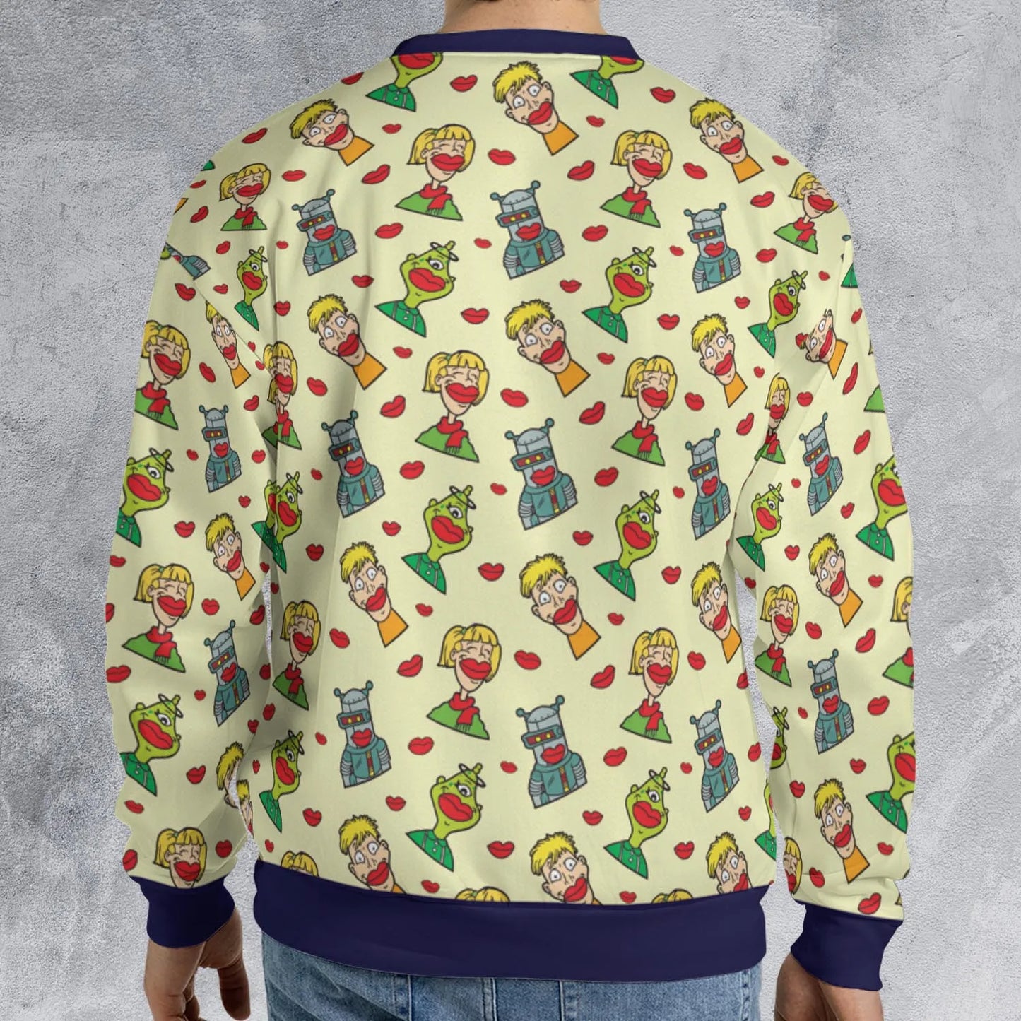All-over Print Sweatshirt - R98WKHU4