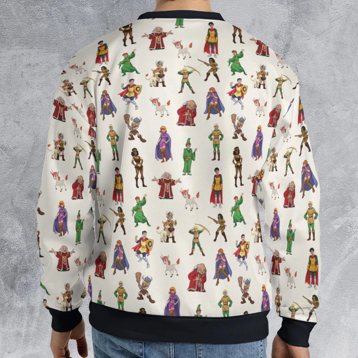 All-over Print Sweatshirt - PPJ3BEDR