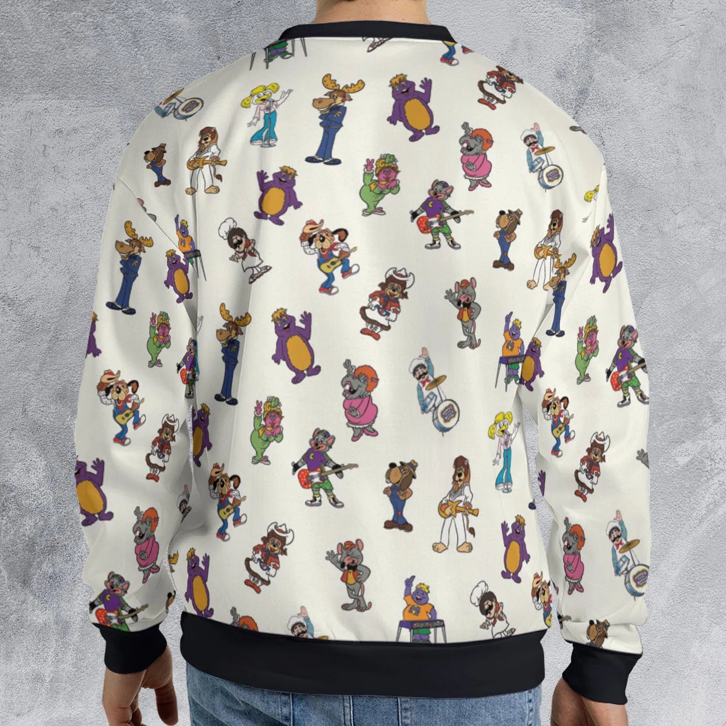 All-over Print Sweatshirt - 8LYZW67E