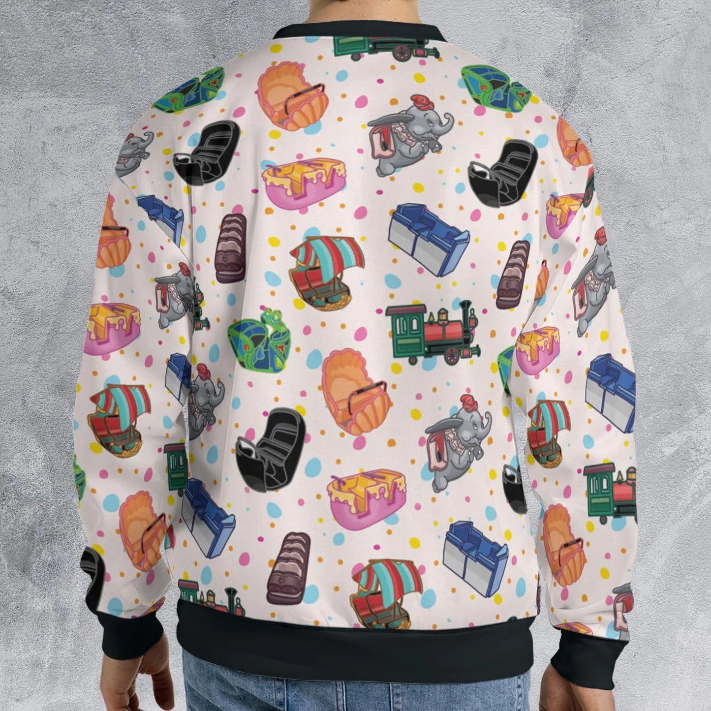 All-over Print Sweatshirt - ZRGUAYGB