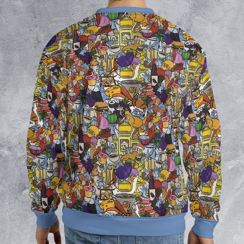 All-over Print Sweatshirt - REHQGPMF - - 2
