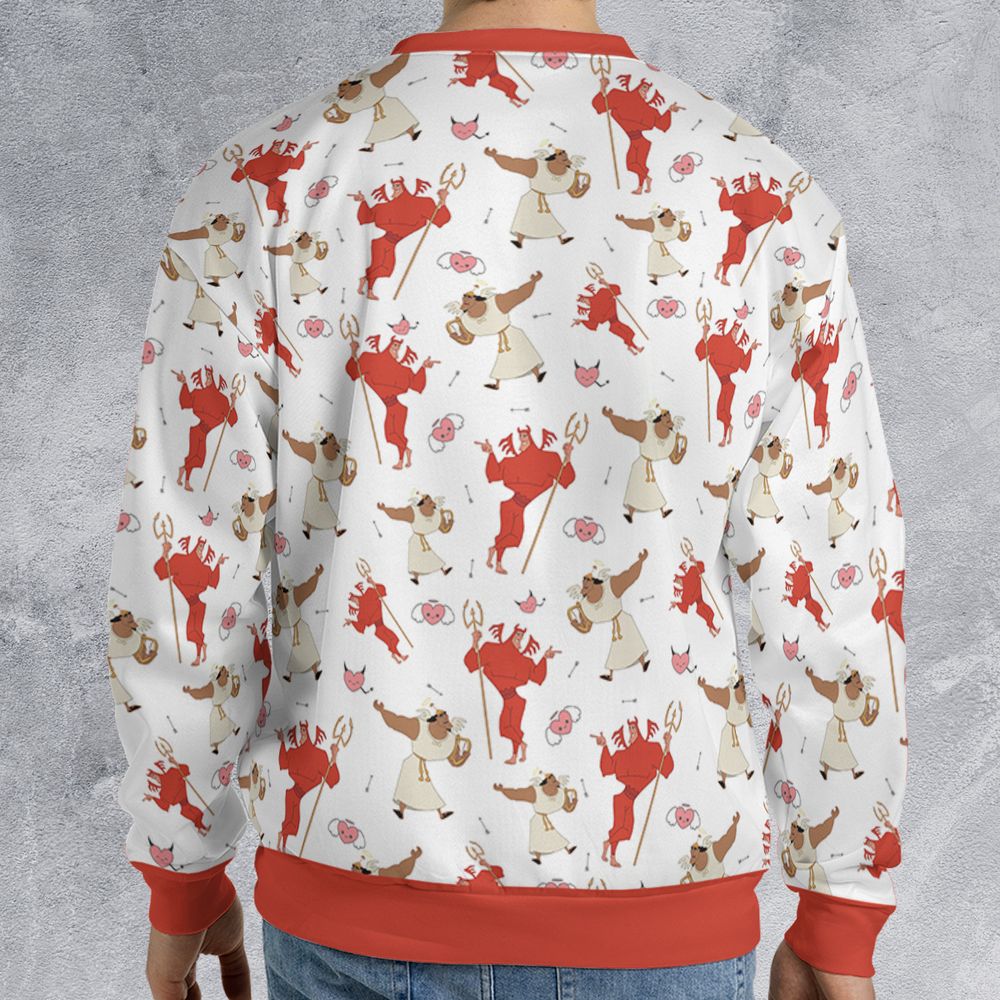 All-over Print Sweatshirt - T1D3HFVC - - 2