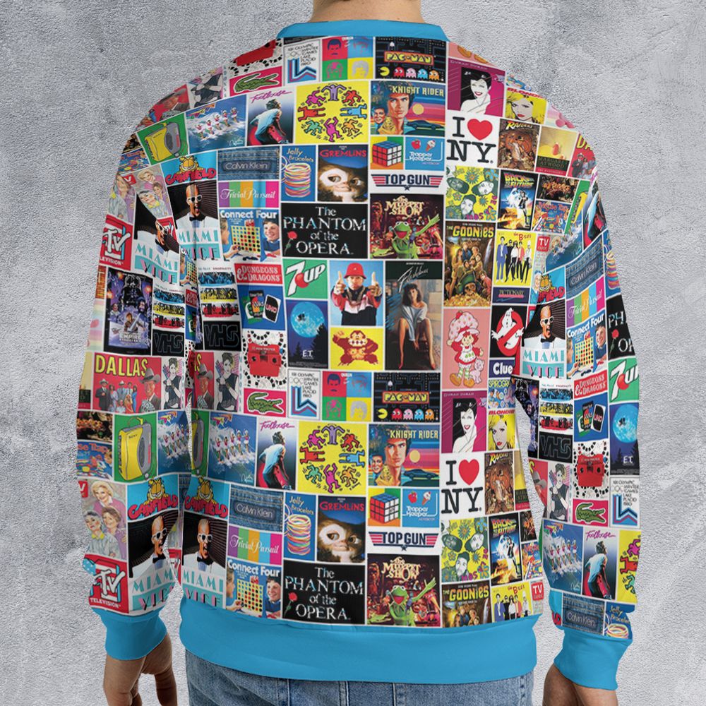 All-over Print Sweatshirt - KVVNL1KX - - 2