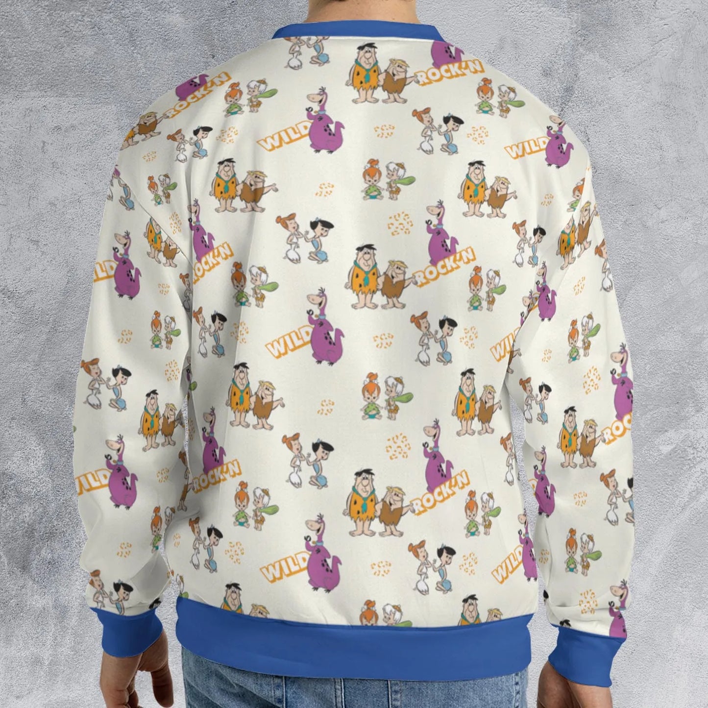 All-over Print Sweatshirt - AJWC34M6