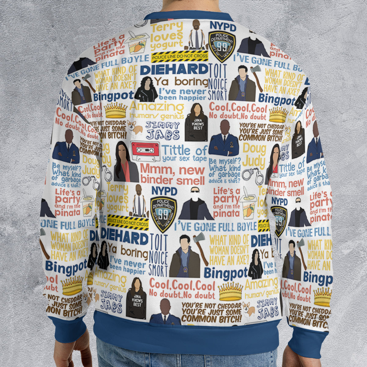 All-over Print Sweatshirt - 2N75RD6F