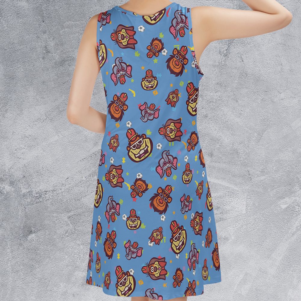 Sleeveless Dress - SSKBRMHZ - - 2