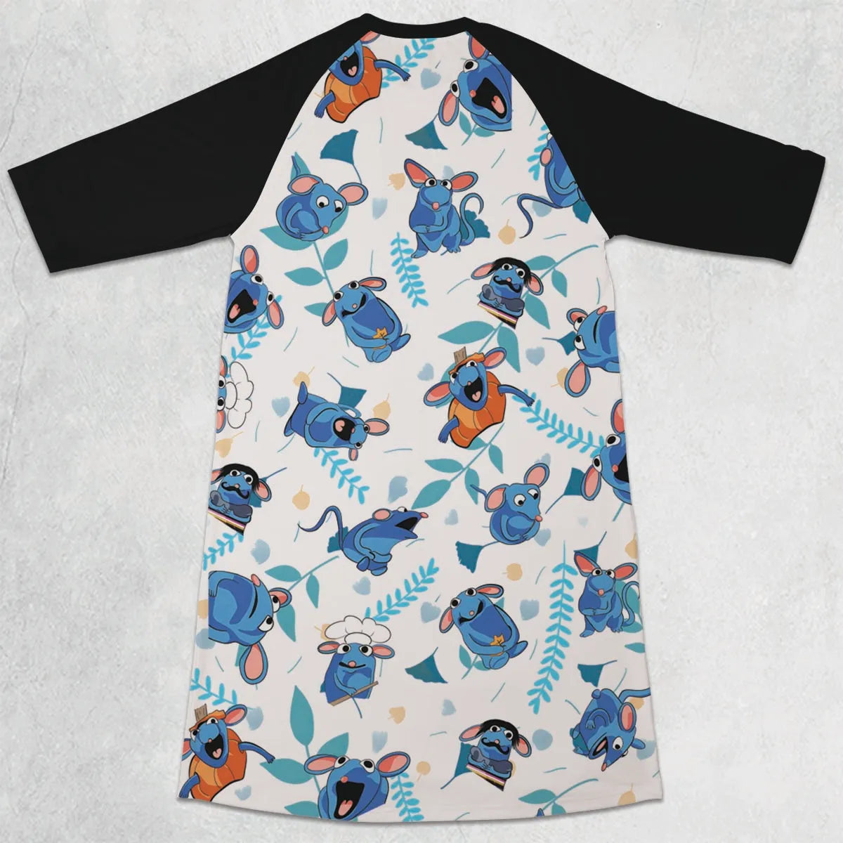 3/4 Sleeve Raglan Dress - U269Y1K4