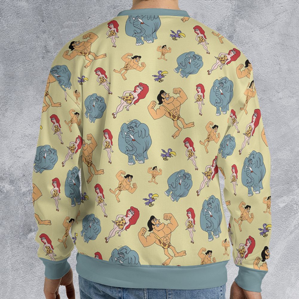 All-over Print Sweatshirt - ANG52HHN - - 2