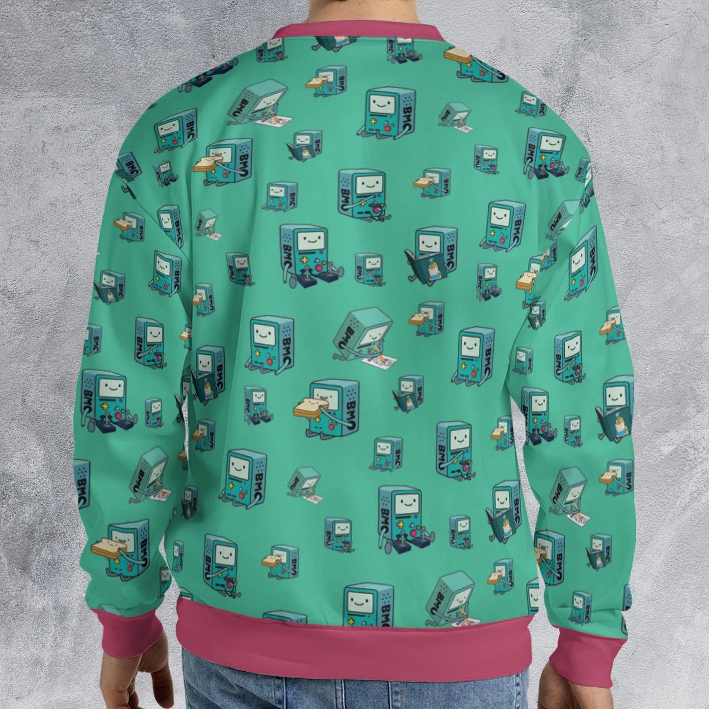 All-over Print Sweatshirt - ZH5QW1A6