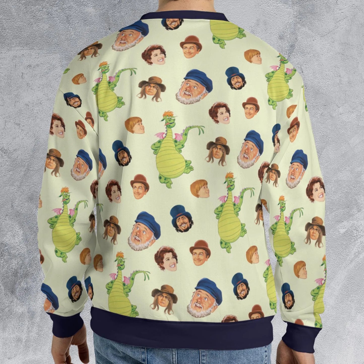 All-over Print Sweatshirt - WKJFCLAG