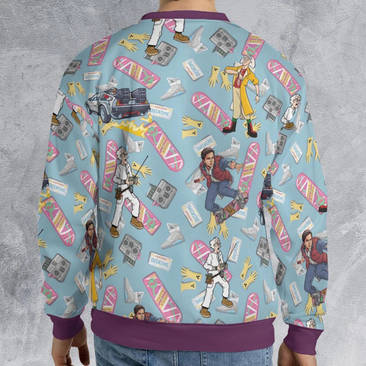 All-over Print Sweatshirt - NACKCGVE