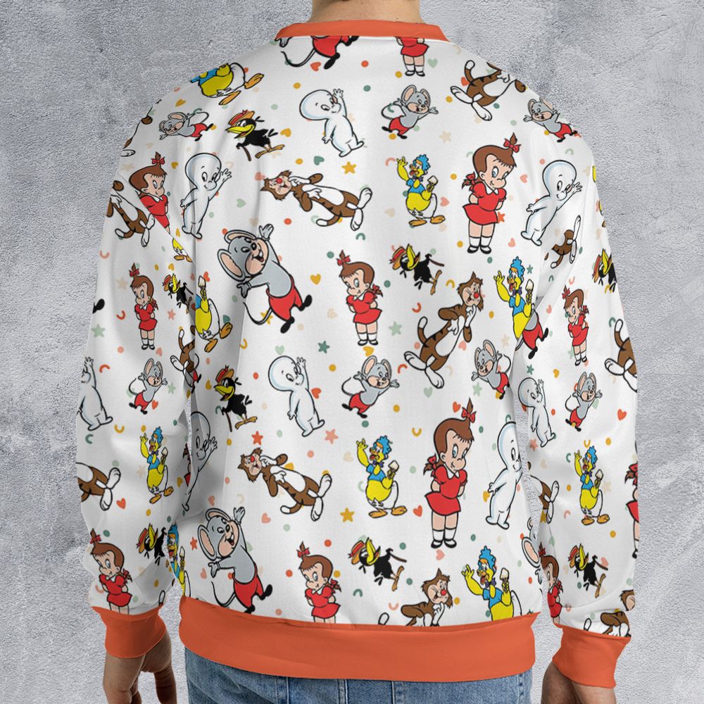 All-over Print Sweatshirt - YL14KUSV - - 2