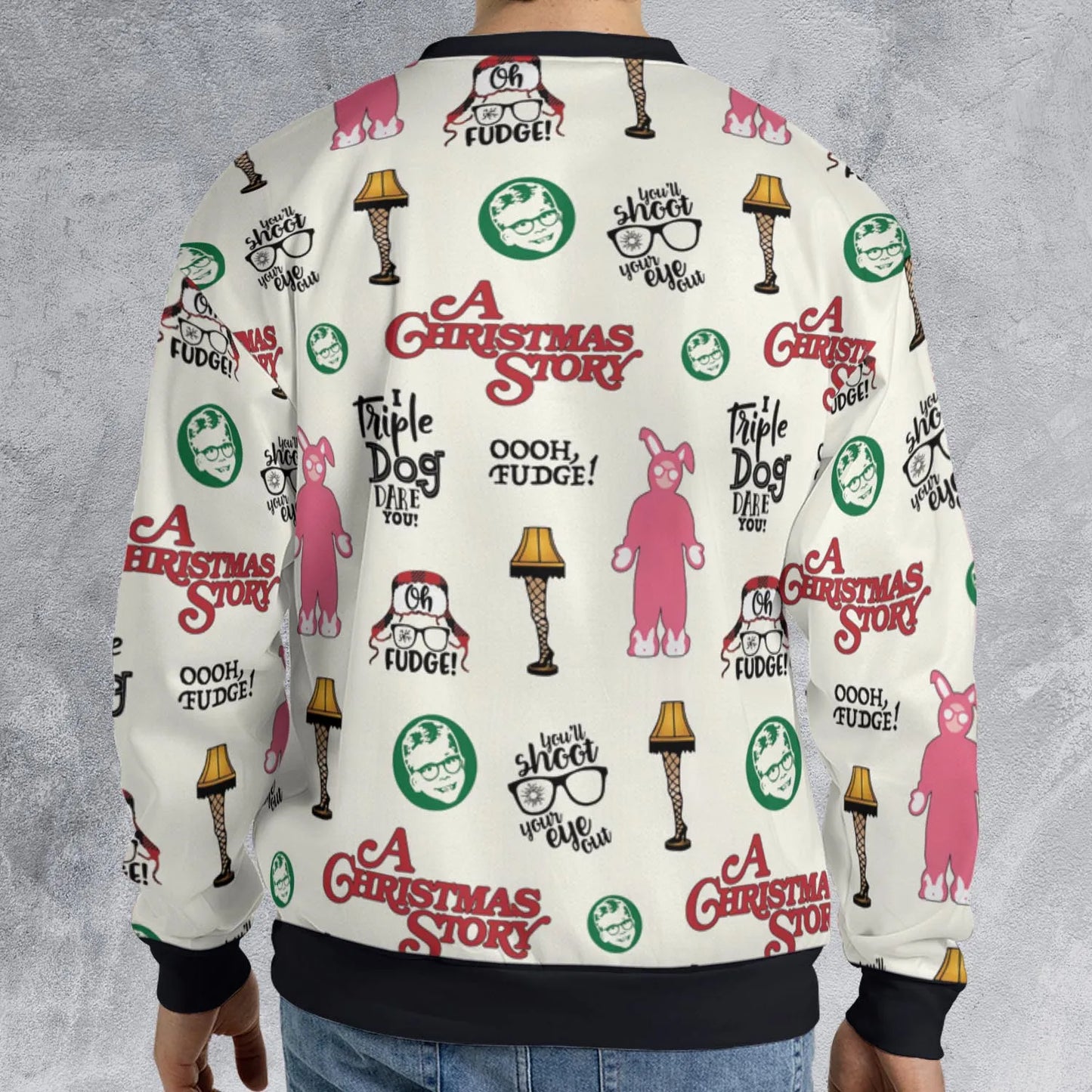 All-over Print Sweatshirt - JU9TCVRW