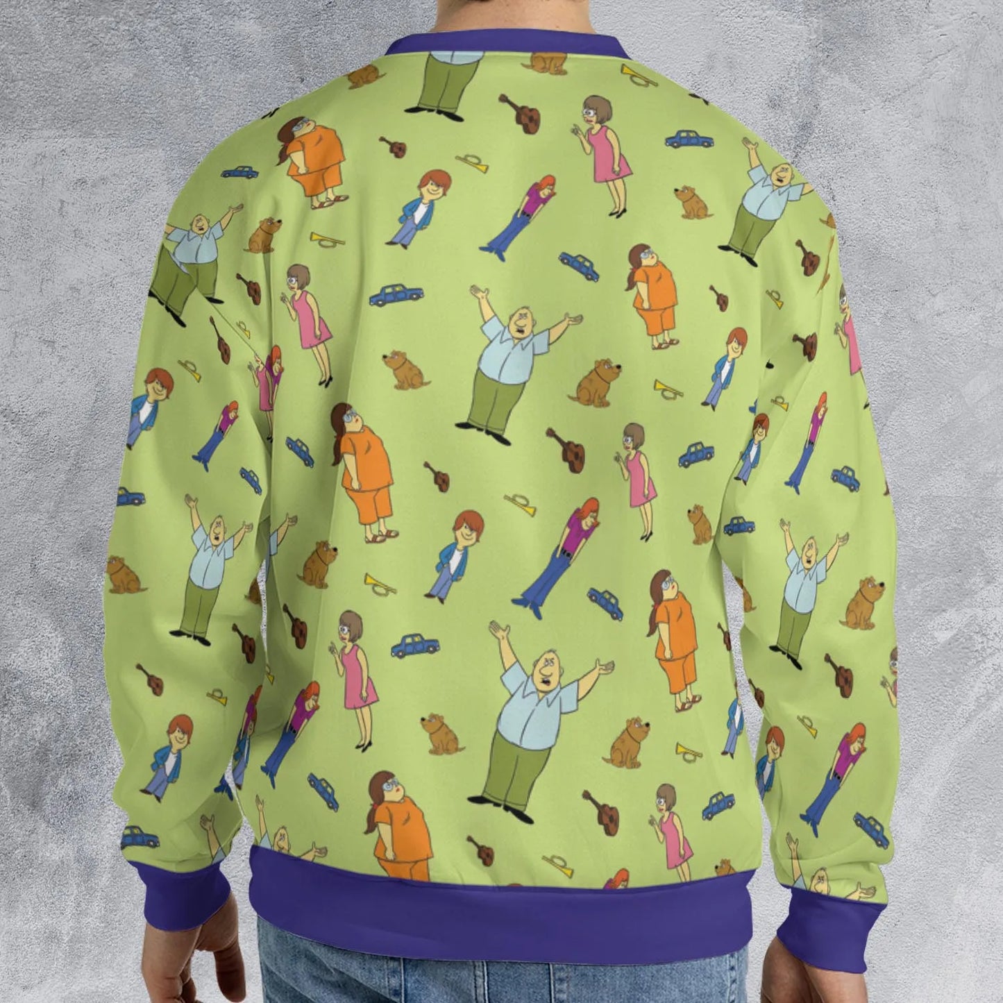 All-over Print Sweatshirt - TPPMAX7C