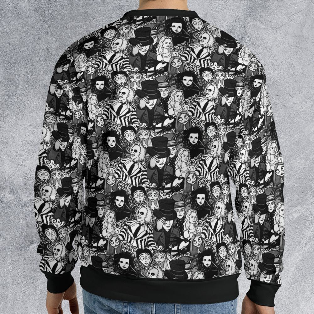 All-over Print Sweatshirt - E6GP969S - - 2