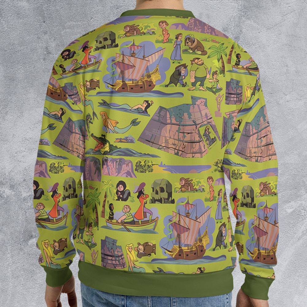 All-over Print Sweatshirt - 7KZC7CGW - - 2