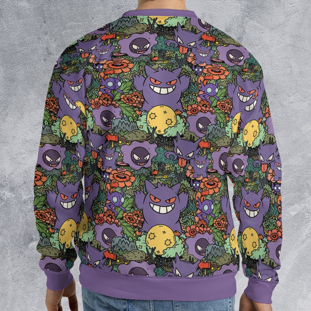 All-over Print Sweatshirt - CRQEWCTG - - 2