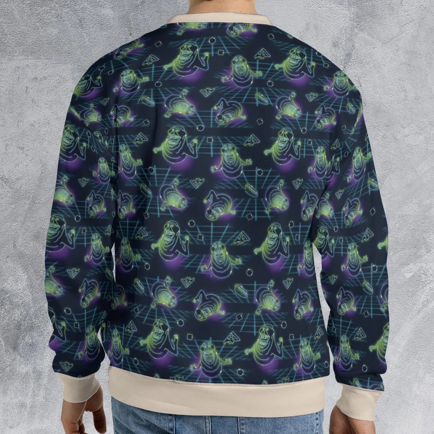 All-over Print Sweatshirt - FQ7RLYMX