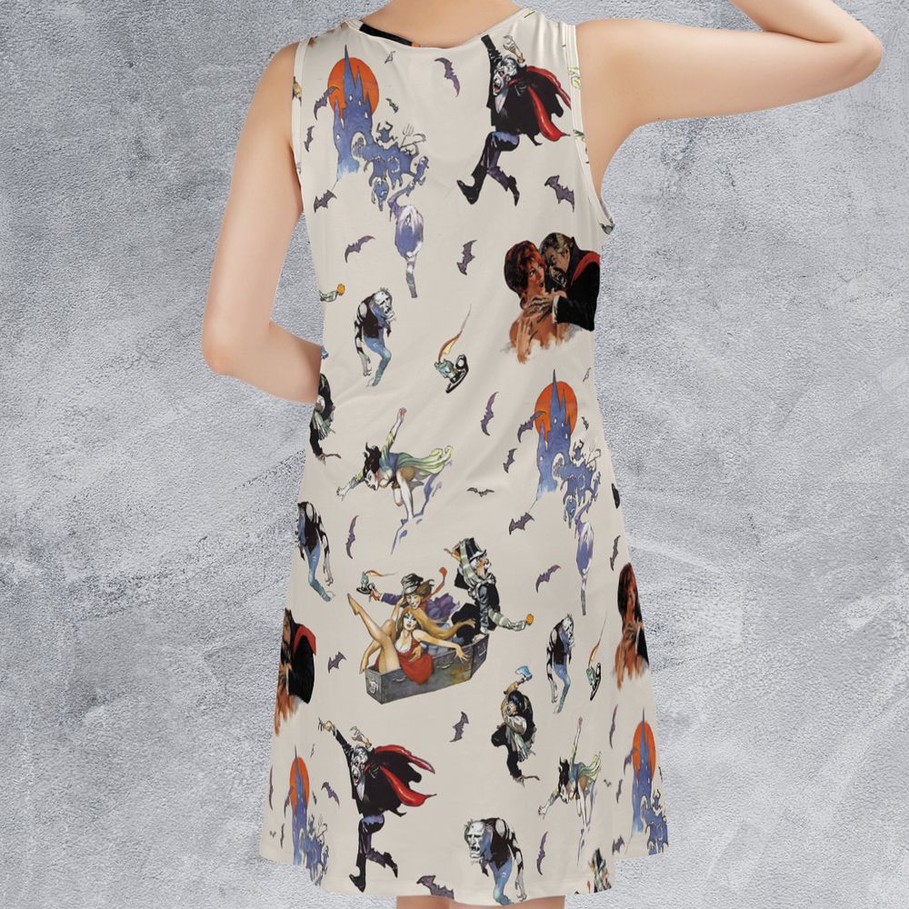 Sleeveless Dress - ZBHXWKFT - - 2