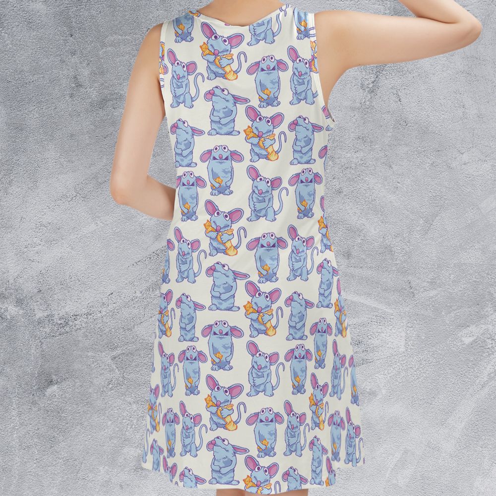 Sleeveless Dress - - 2