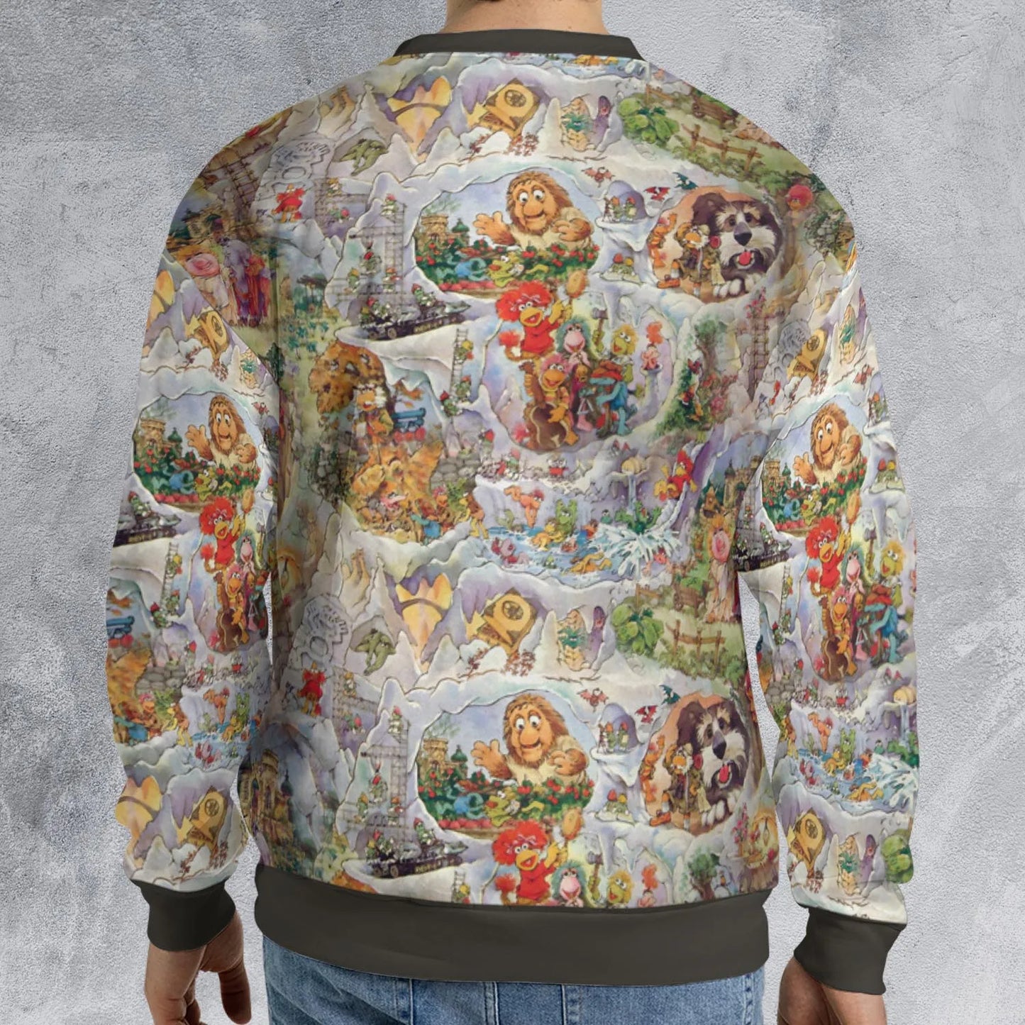 All-over Print Sweatshirt - ZXNU6WUB