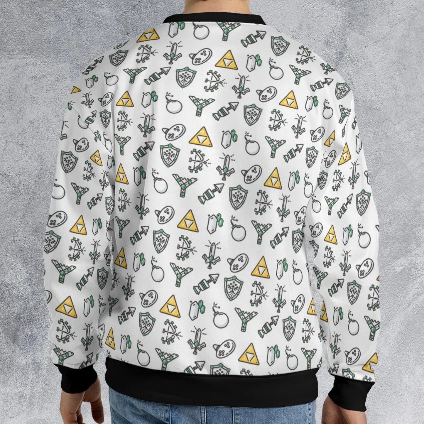 All-over Print Sweatshirt - EC8NS467