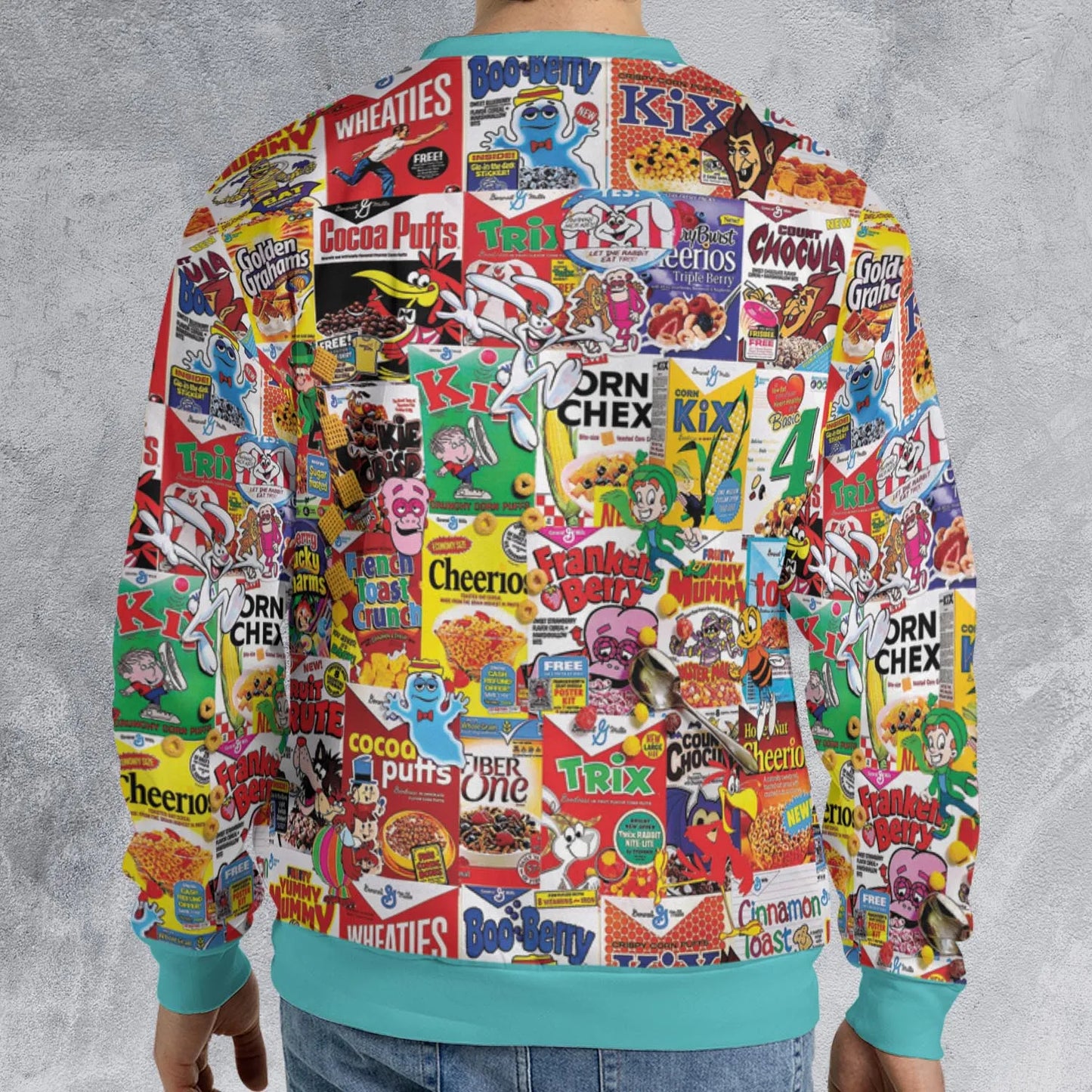 All-over Print Sweatshirt - 4Q9J3SBQ