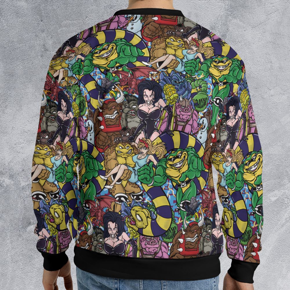 All-over Print Sweatshirt - DU8BCZ4X - - 2