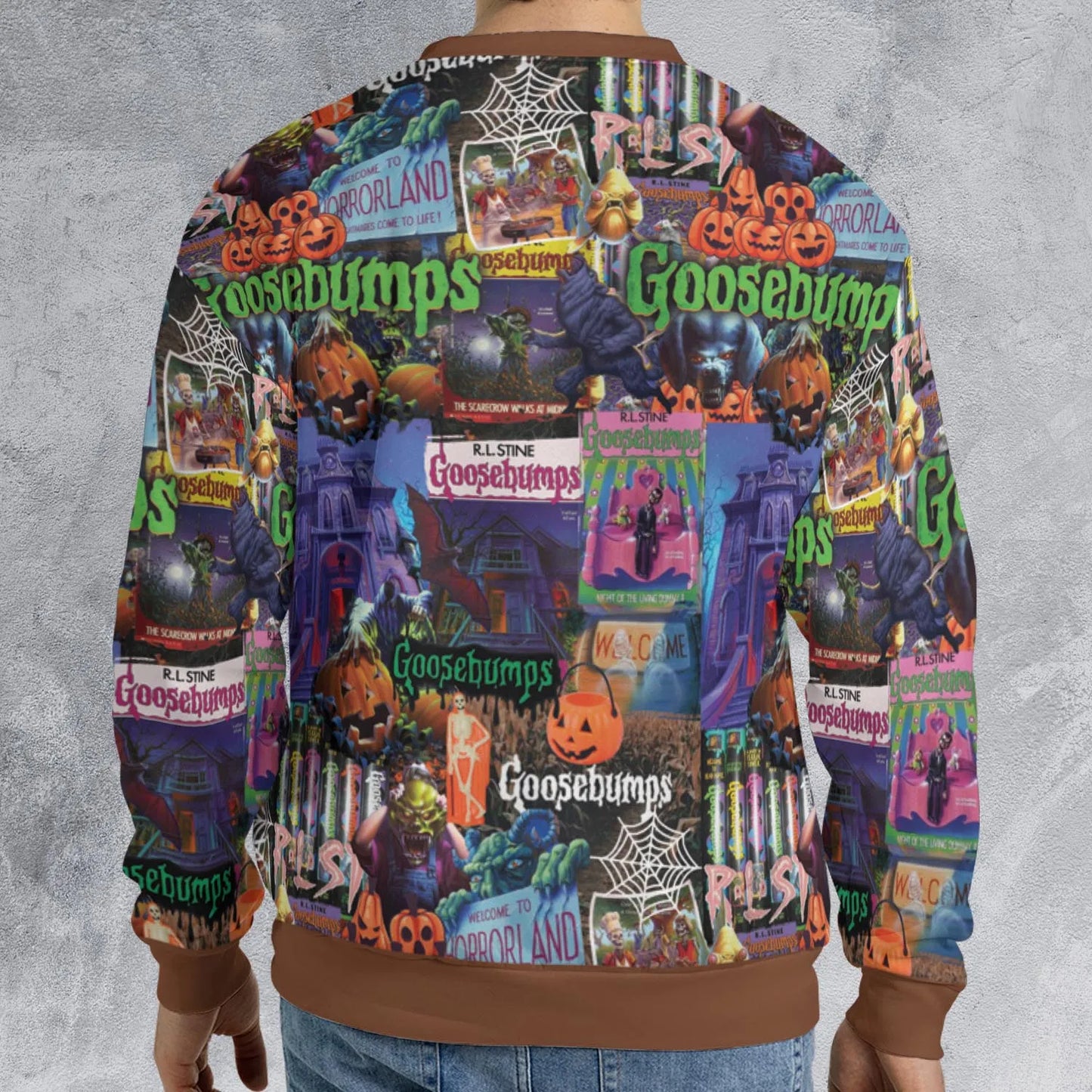 All-over Print Sweatshirt - 7LR7CB7Q