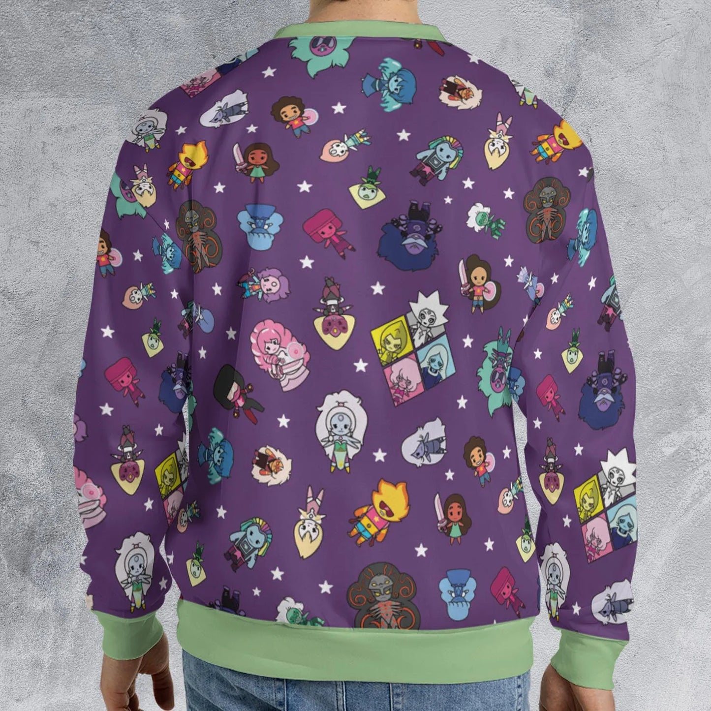 All-over Print Sweatshirt - J6CRY4YX