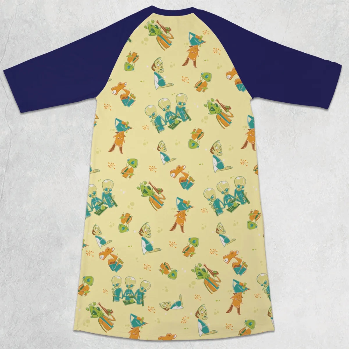 3/4 Sleeve Raglan Dress - NM328M2H