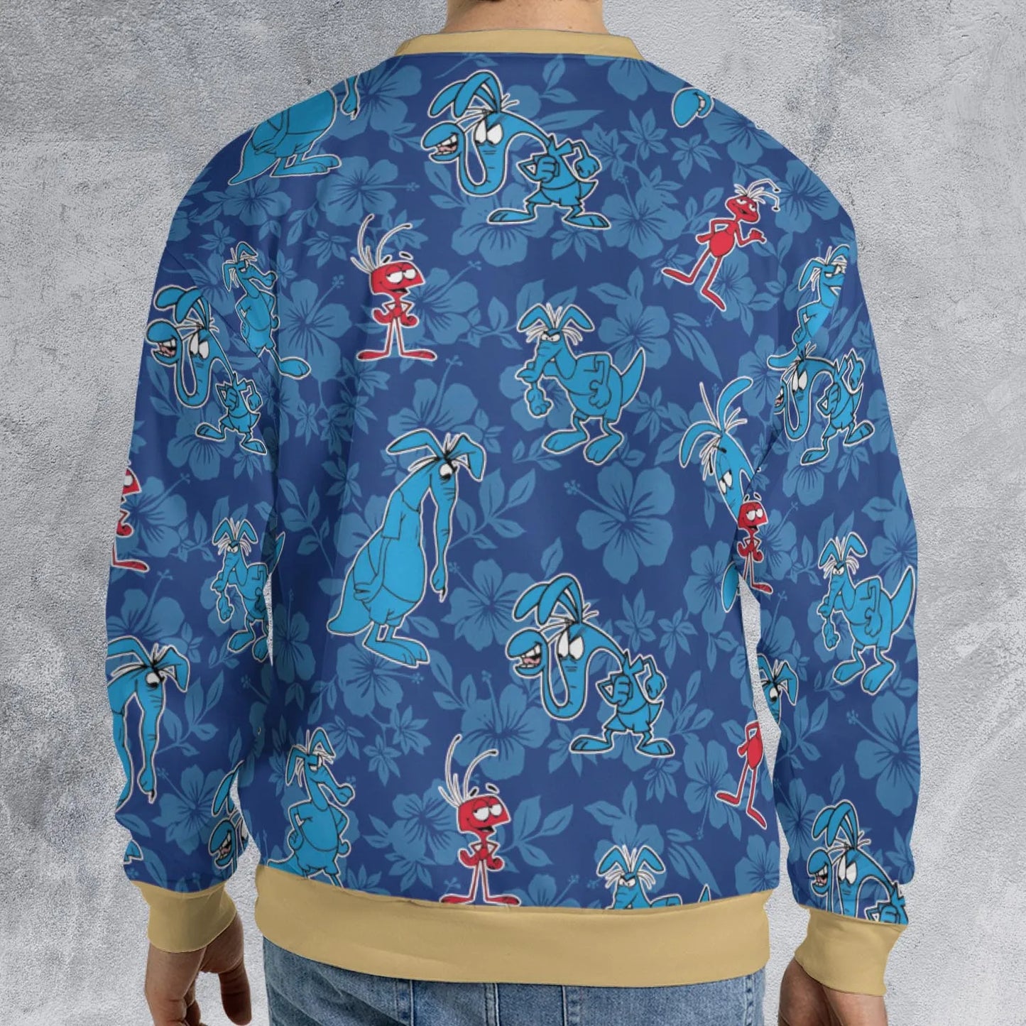 All-over Print Sweatshirt - K6NCGD9X