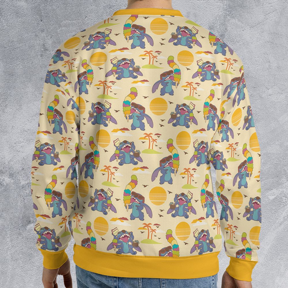 All-over Print Sweatshirt - R61HGUM5 - - 2