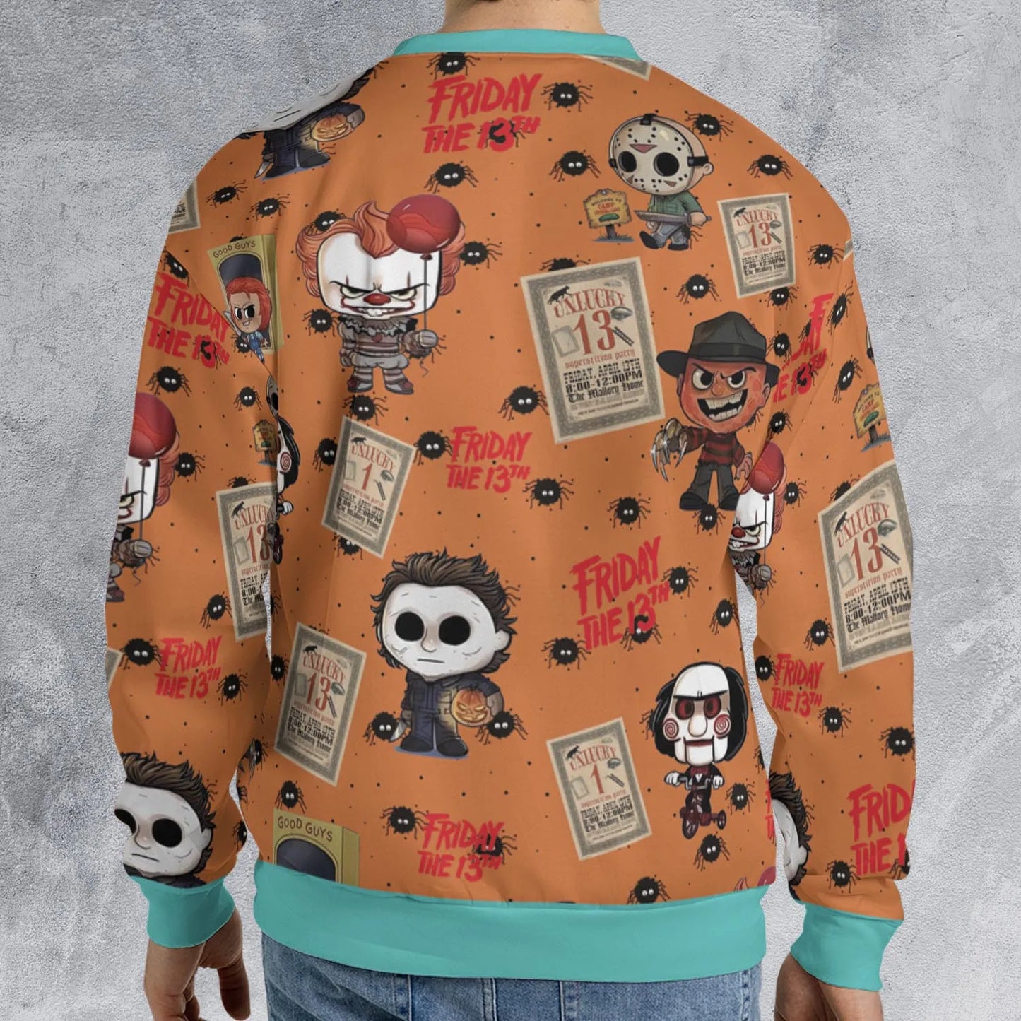 All-over Print Sweatshirt - 5QD923RR