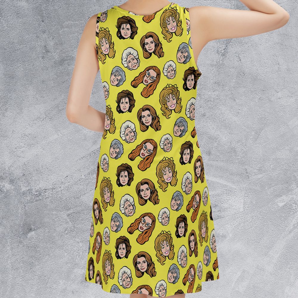 Sleeveless Dress - CFLPYKHJ - - 2