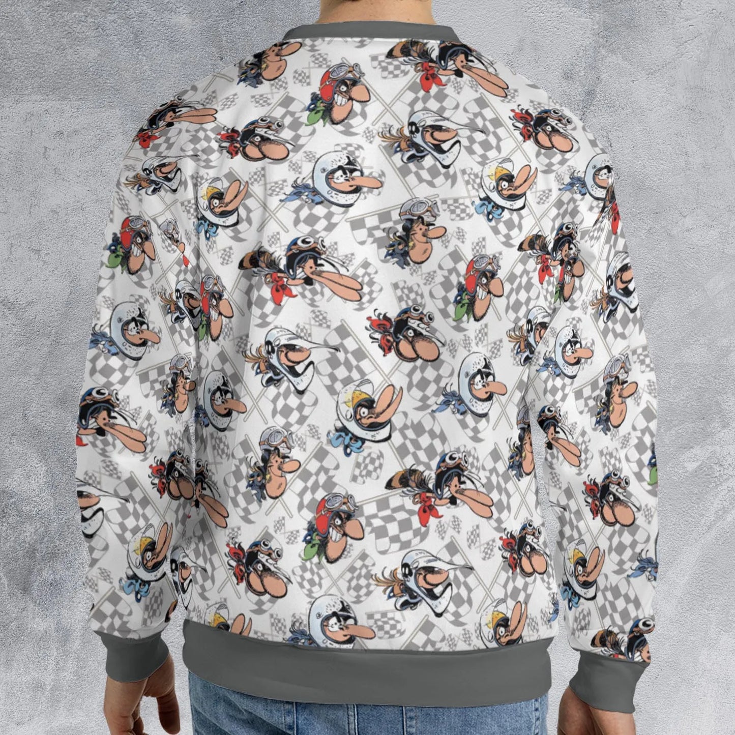 All-over Print Sweatshirt - 9D6ZR7H2