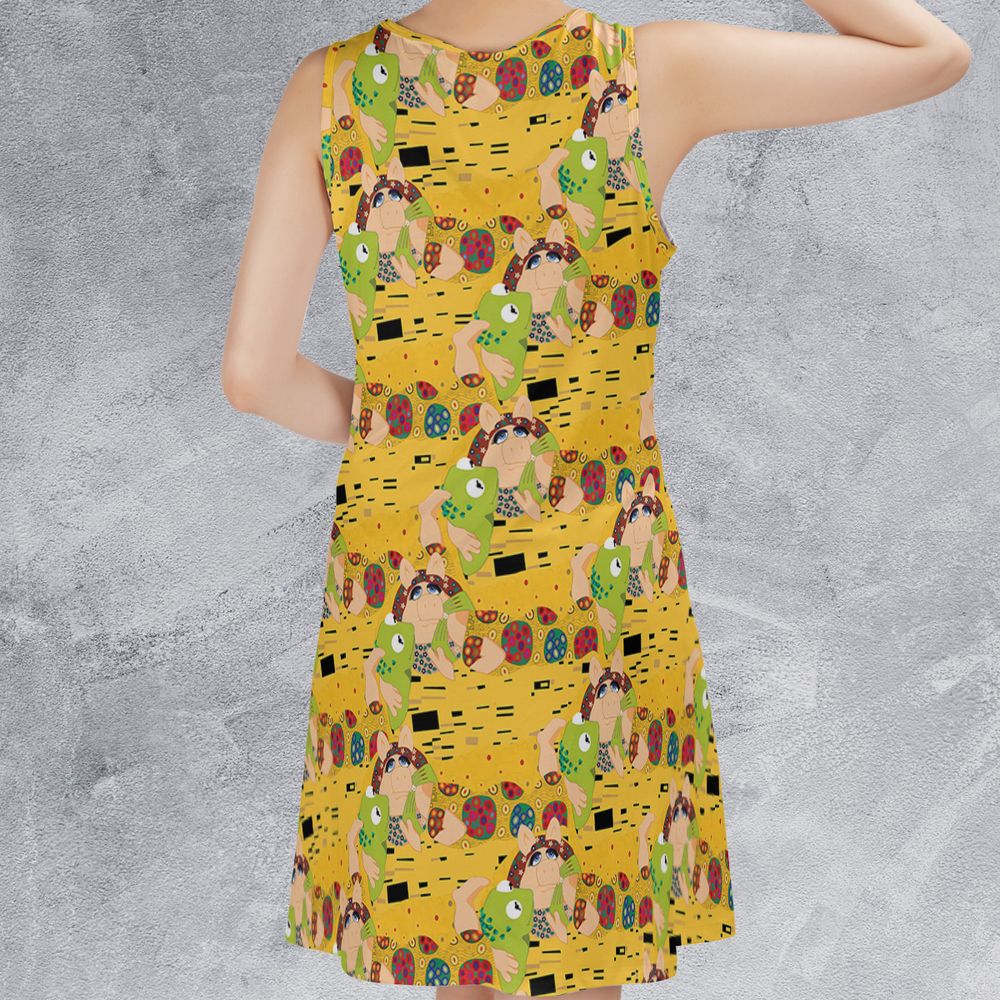 Sleeveless Dress - 537E3X3M - - 2